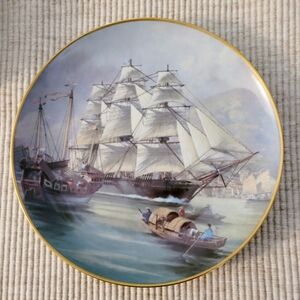 VINTAGE 1981 The Great Clipper Ships by Franklin Porcelain